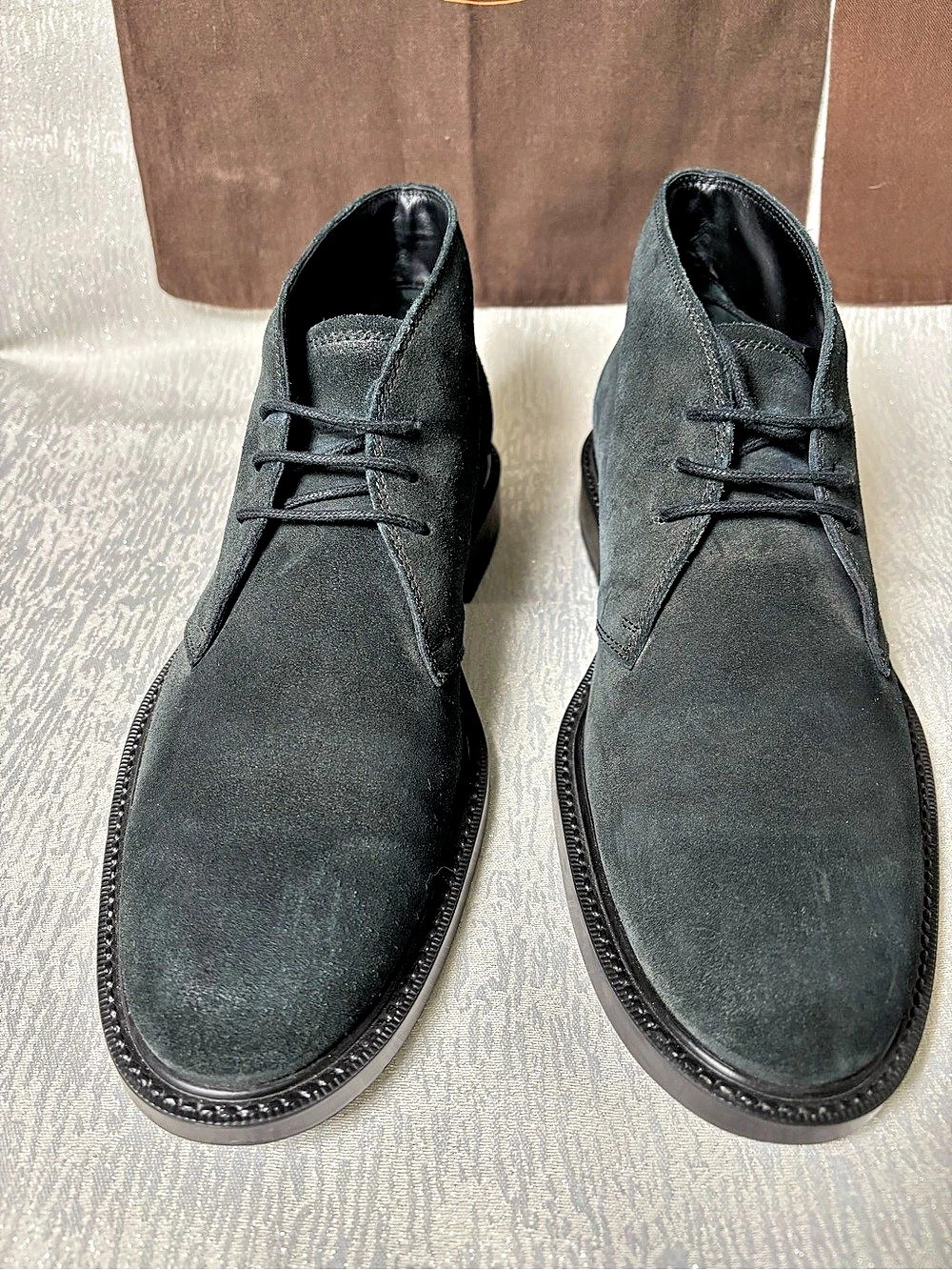 Tod's Men's Dark Green Suede Desert Boots - UK 6 (US 7) - Picture 3 of 10